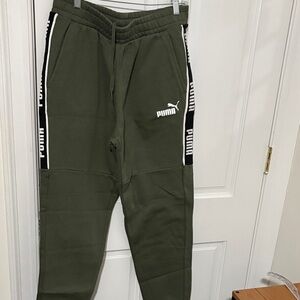 Puma Forest Green Track Pants